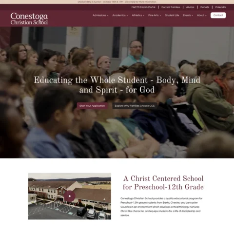 Conestoga Christian School project