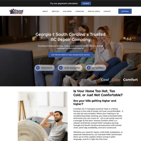 Xtreme Comfort HVAC project
